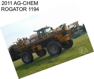 2011 AG-CHEM ROGATOR 1194