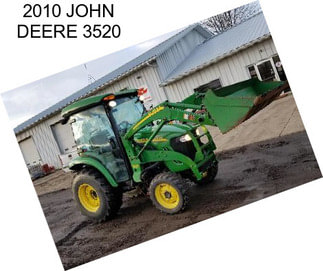 2010 JOHN DEERE 3520