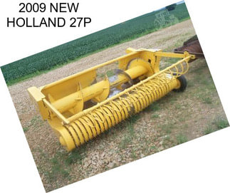 2009 NEW HOLLAND 27P