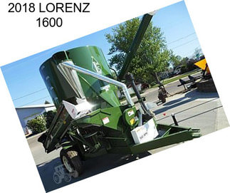 2018 LORENZ 1600