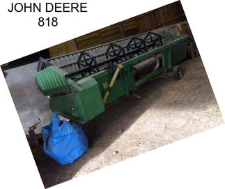 JOHN DEERE 818