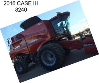 2016 CASE IH 8240