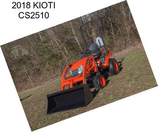 2018 KIOTI CS2510