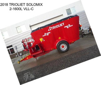 2018 TRIOLIET SOLOMIX 2-1600L VLL-C