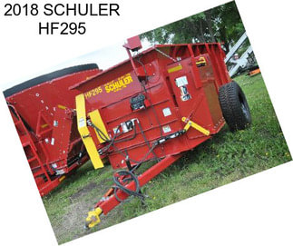 2018 SCHULER HF295