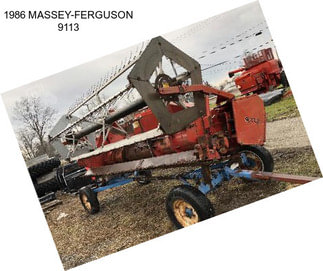 1986 MASSEY-FERGUSON 9113