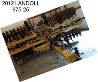 2012 LANDOLL 875-25