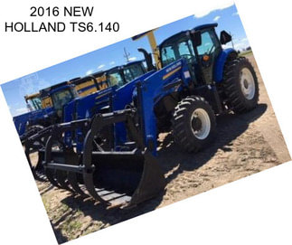 2016 NEW HOLLAND TS6.140