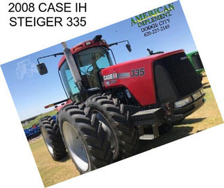 2008 CASE IH STEIGER 335