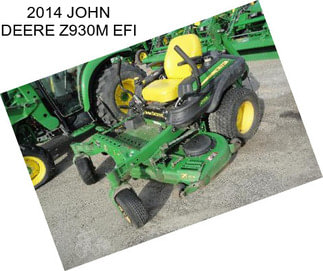 2014 JOHN DEERE Z930M EFI