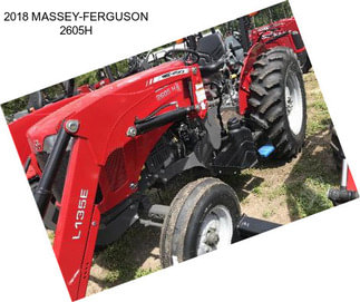 2018 MASSEY-FERGUSON 2605H