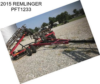 2015 REMLINGER PFT1233