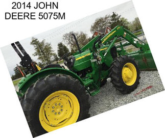 2014 JOHN DEERE 5075M