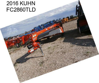 2016 KUHN FC2860TLD