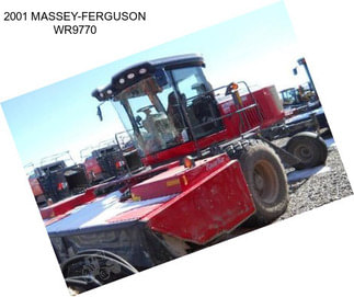 2001 MASSEY-FERGUSON WR9770