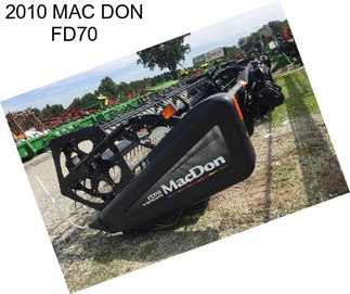 2010 MAC DON FD70