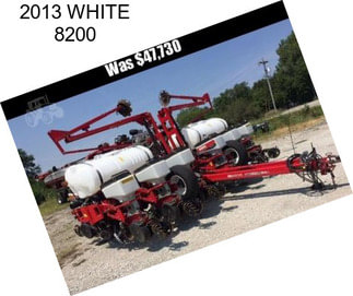 2013 WHITE 8200