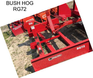 BUSH HOG RG72