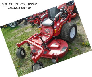 2008 COUNTRY CLIPPER 2360KOJ-SR1005