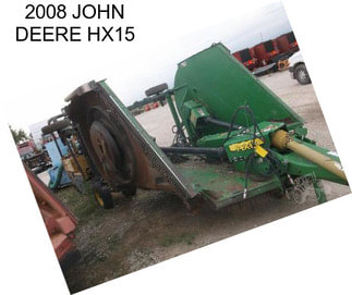 2008 JOHN DEERE HX15