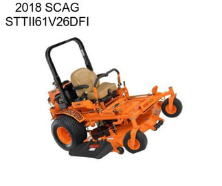 2018 SCAG STTII61V26DFI