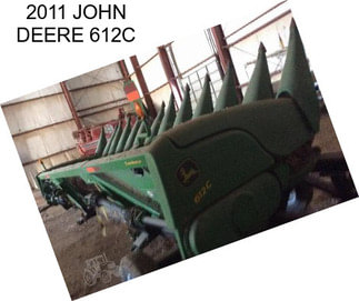 2011 JOHN DEERE 612C