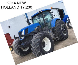 2014 NEW HOLLAND T7.230