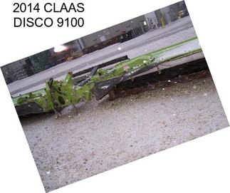 2014 CLAAS DISCO 9100