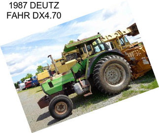 1987 DEUTZ FAHR DX4.70