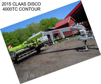 2015 CLAAS DISCO 4000TC CONTOUR