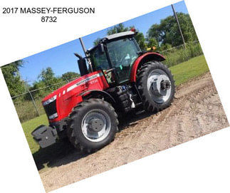 2017 MASSEY-FERGUSON 8732