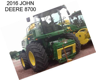 2016 JOHN DEERE 8700