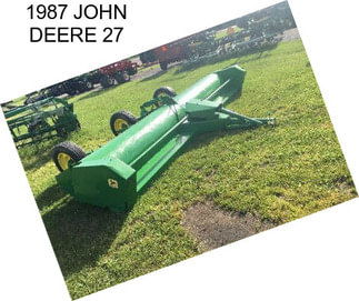 1987 JOHN DEERE 27