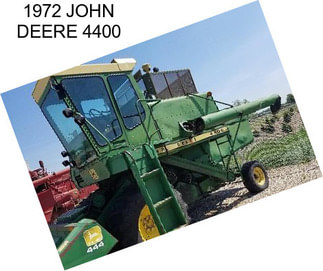 1972 JOHN DEERE 4400