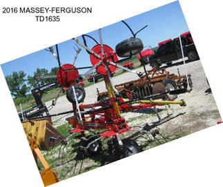 2016 MASSEY-FERGUSON TD1635