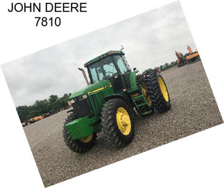 JOHN DEERE 7810