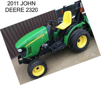 2011 JOHN DEERE 2320