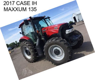 2017 CASE IH MAXXUM 135