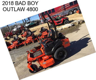 2018 BAD BOY OUTLAW 4800