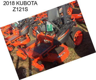 2018 KUBOTA Z121S