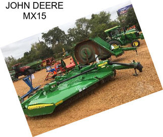 JOHN DEERE MX15