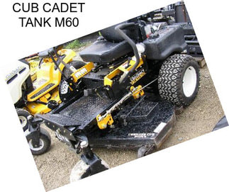 CUB CADET TANK M60