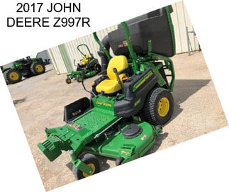 2017 JOHN DEERE Z997R