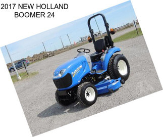 2017 NEW HOLLAND BOOMER 24