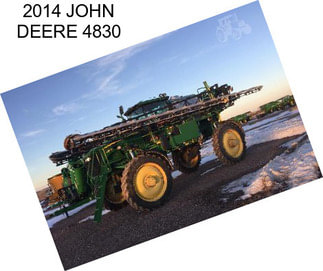 2014 JOHN DEERE 4830