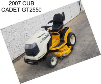 2007 CUB CADET GT2550