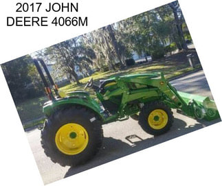 2017 JOHN DEERE 4066M