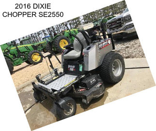 2016 DIXIE CHOPPER SE2550