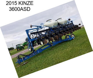 2015 KINZE 3600ASD