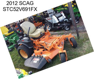 2012 SCAG STC52V691FX